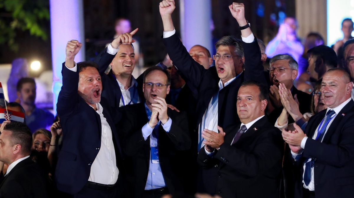 Parlamentní volby v Chorvatsku vyhrál s náskokem premiér Plenković